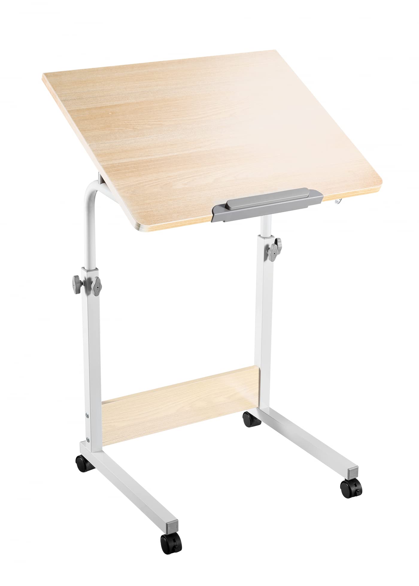 VDD Table d'ordinateur Portable Bureau Mobile - pupitre - réglable en Hauteur 68-96 cm