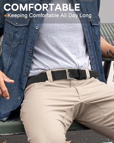 Stretch Leather Belts for Men Casual Jeans Pants Men's Elastic Stretching Belt Mens Golf Belt Woven Birthday Gifts2