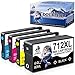 DOUBLE D 712XL per HP 712 3ED70A 3ED71A 3ED67A 3ED68A 3ED69A Compatibile con Cartucce HP DesignJet T650 T630 T230 T250 T210 (BK/1C/1M/1Y) immagine