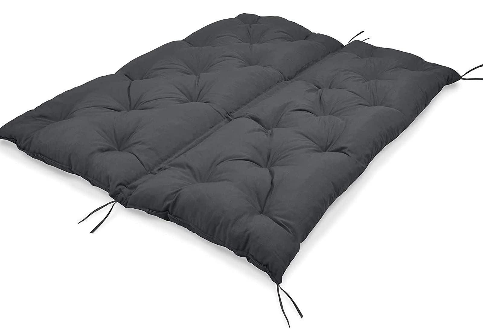 Cuscino per panca a dondolo extra spesso con baldacchino, morbido e confortevole, per mobili da giardino a 2 o 3 posti, 150 x 100 x 8 cm
