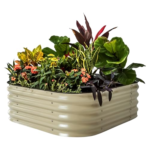 Vego Garden 14 in Tall 4-in-1 Pearl White