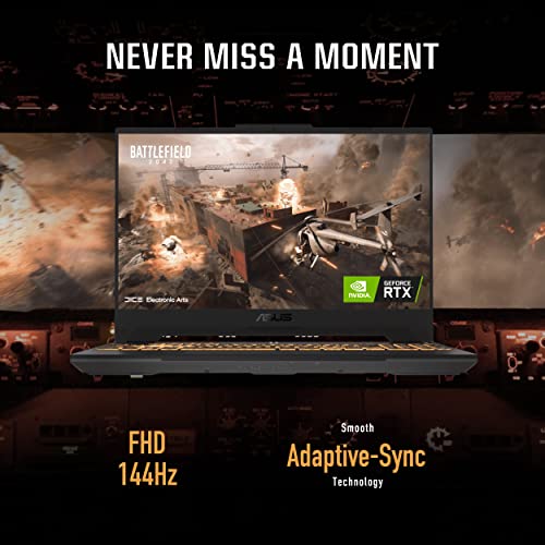Asus TUF Gaming F15 Gaming Laptop, 15.6" 144Hz FHD IPS-Type Display, Intel Core i5-11400H Processor, GeForce RTX 3050 Ti, 16GB DDR4 RAM, 512GB PCIe SSD, Wi-Fi 6, Windows 11 Home, FX506HEB-RS53 - Notebook - Immagine 2