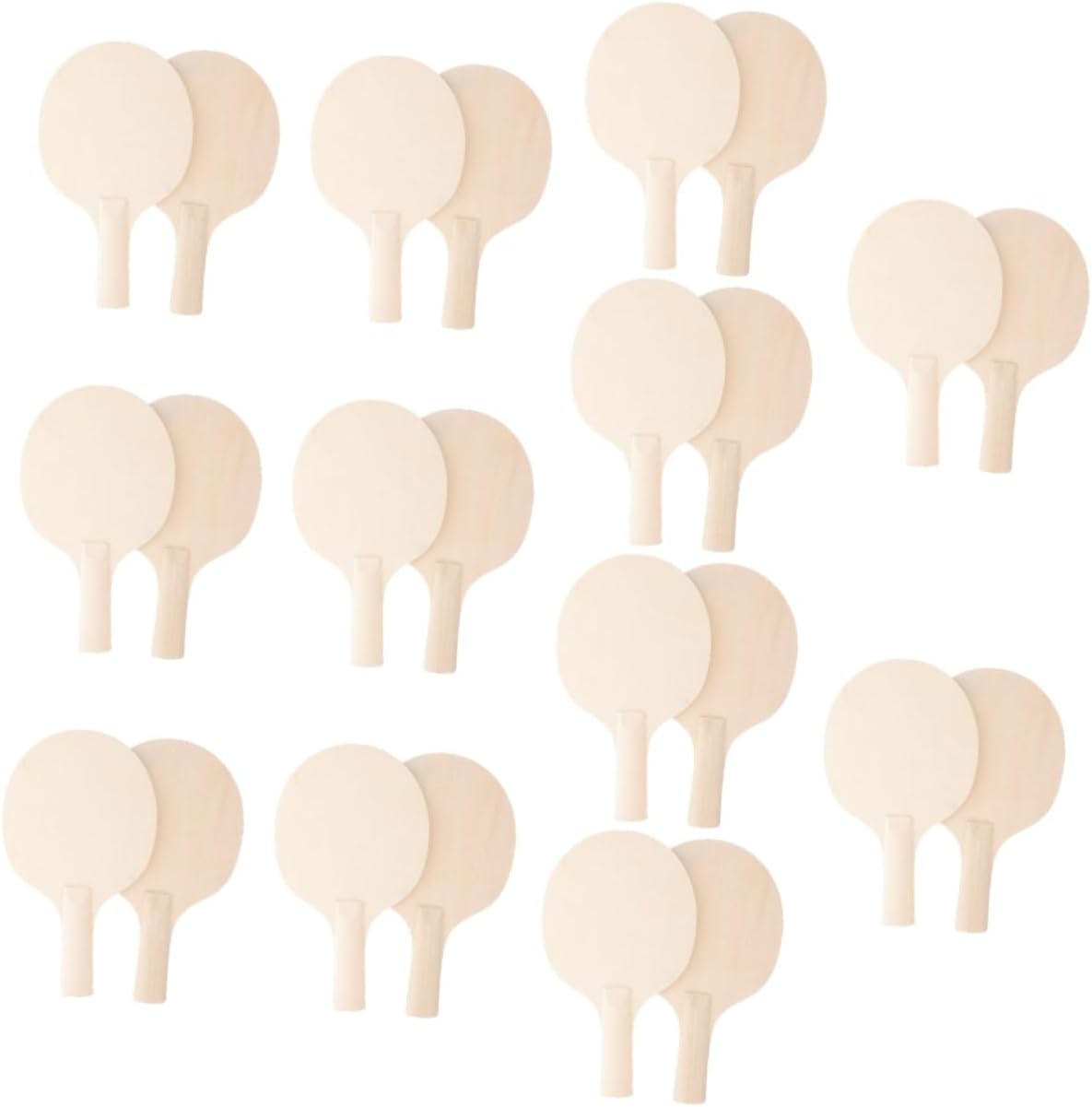 UPKOCH DIY Table Tennis Paddle Unfinished Rackets for Outdoor for Boys Promotes Parent Interaction Creativity