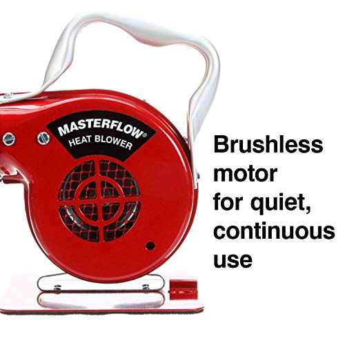 Master Appliance AH-501 Masterflow Heat Blower, 500-Degree Fahrenheit, 120V, 1680 Watts, 47 CFM, Assembled in the USA