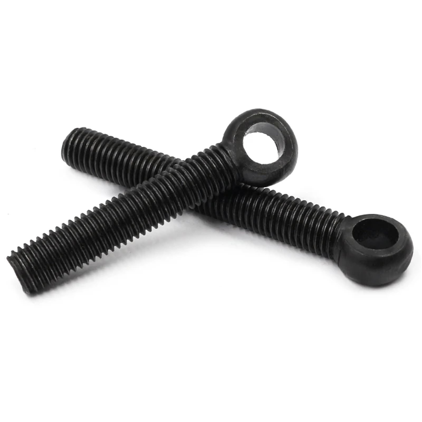Cancamos Metalicos Pernos de ojo de acero al carbono M6 M8 M10 M12 Perno de enlace de anillo Slip-Kot(110mm,M10 (5pcs))
