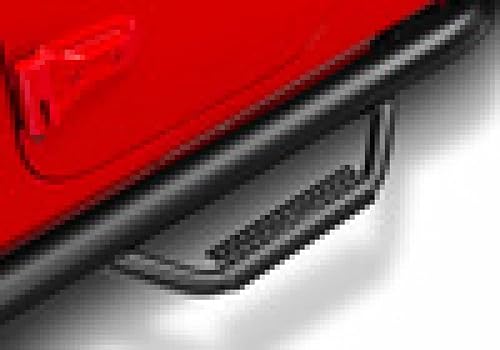 Miniatura 2 de N-Fab Nerf Steps  Negro texturizado, rueda a rueda  J1980T  Se adapta a Jeep Gladiator (JT) 2020-2023 de 4 puertas, todas las camas, SRW Gas