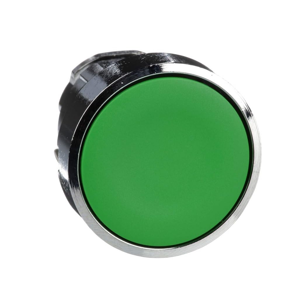 Non-Illum Push Button Operator, Green