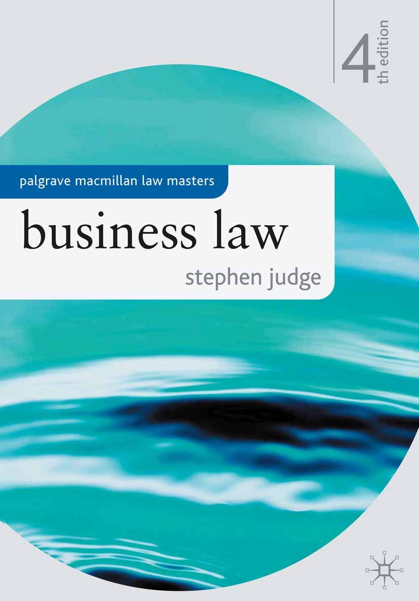 Business Law by Stephen Judge - 9780230575721