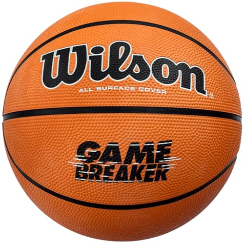 Wilson Gamebreaker Outdoor-Basketball, Unisex-Erwachsene, braun, 6