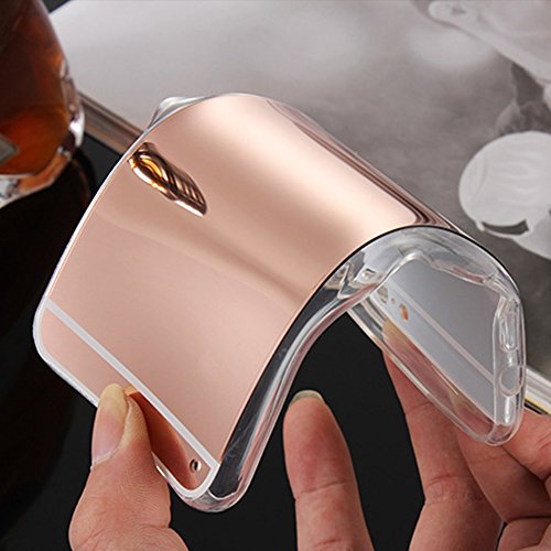 Custodia Specchio in TPU Silicone per Apple iPhone...