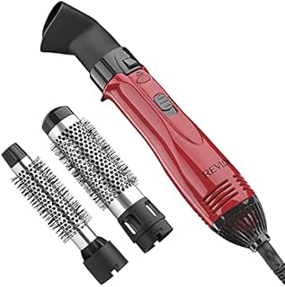 Revlon 1200W Perfect Style Hot Air Kit | Style, Curl, and Volumize, 3 Piece Set