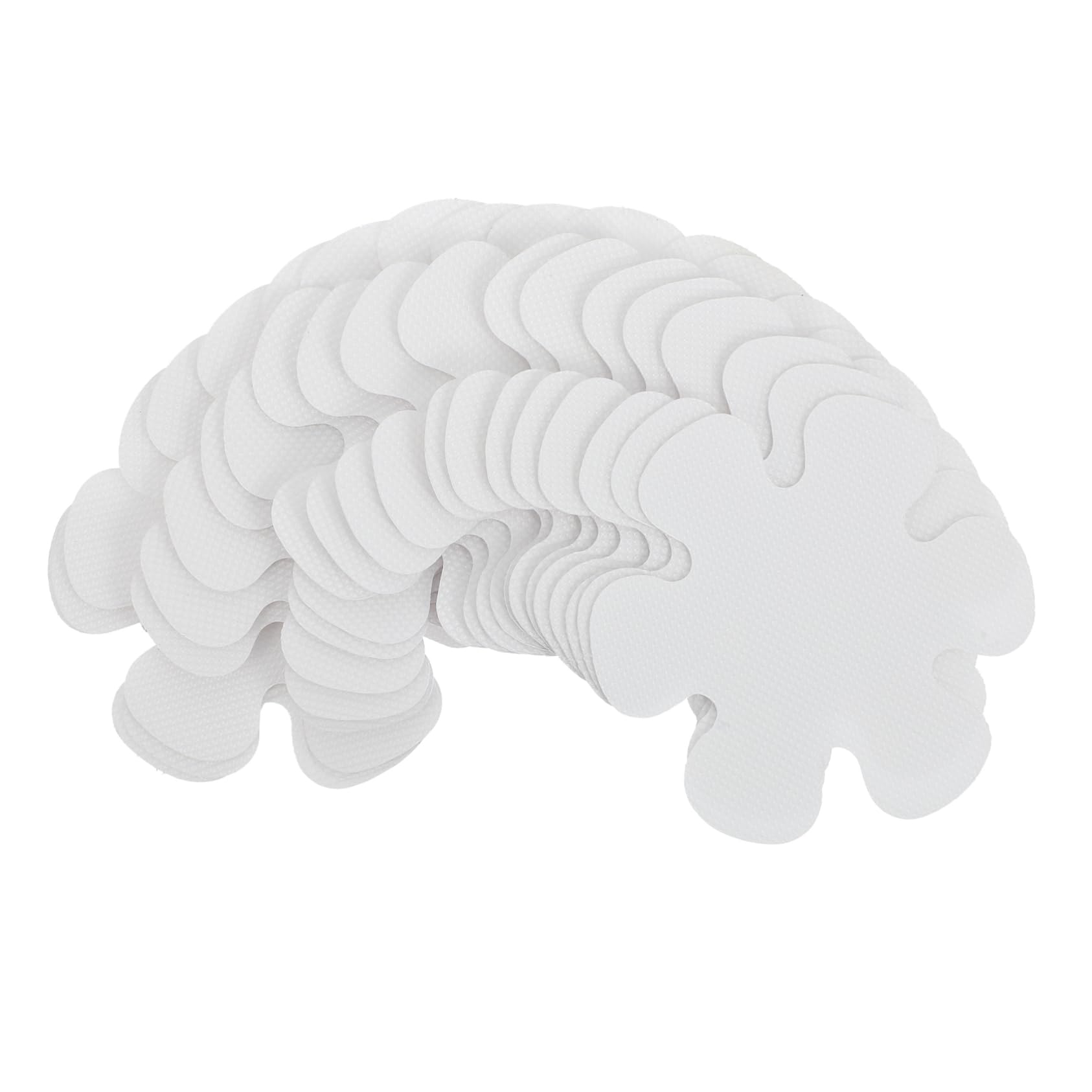 Unomor 20Pcs Non Slip Shower Stickers Adhesive Slip Bath Treads for Safety Bathrooms Bathtubs Pools Stairs and Corridors and for Elderly