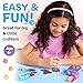 Creativity for Kids Bubble Gems Backpack Keychains - DIY Diamond Art Kits for Kids, Unicorn Toys for Girls, Gem Art Mermaid Gifts for Girls (Ages 6+)