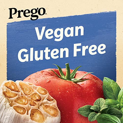 Image of Prego Pasta Sauce, Italian Tomato Sauce with Roasted Garlic & Herbs, 24 oz Jar (Case of 12)