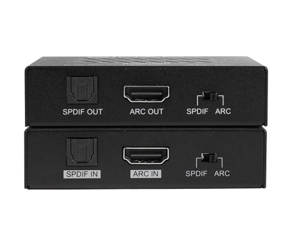 B-260-ARC Audio Return Extender for HDMI ARC and S/PDIF, TX+RX Solution for Remote TV Audio, Compatible with Sonos Amp