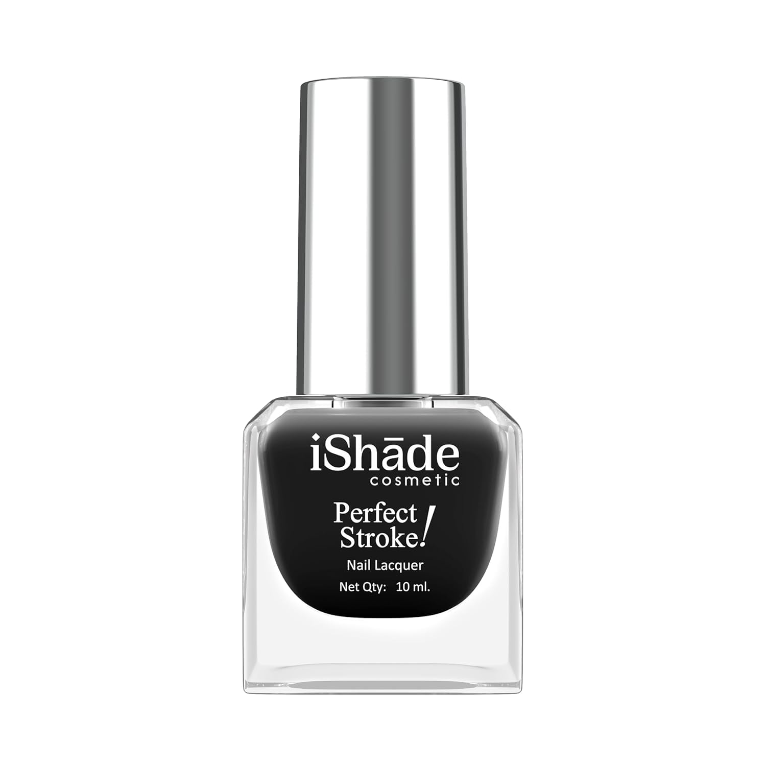 Nail Paint – Intense Shine & Mirror-Like Finish – Long-Lasting, Toxin-Free Nail Enamel – Acetone & Paraben Free – 10ml (Black) (Black)-image-39