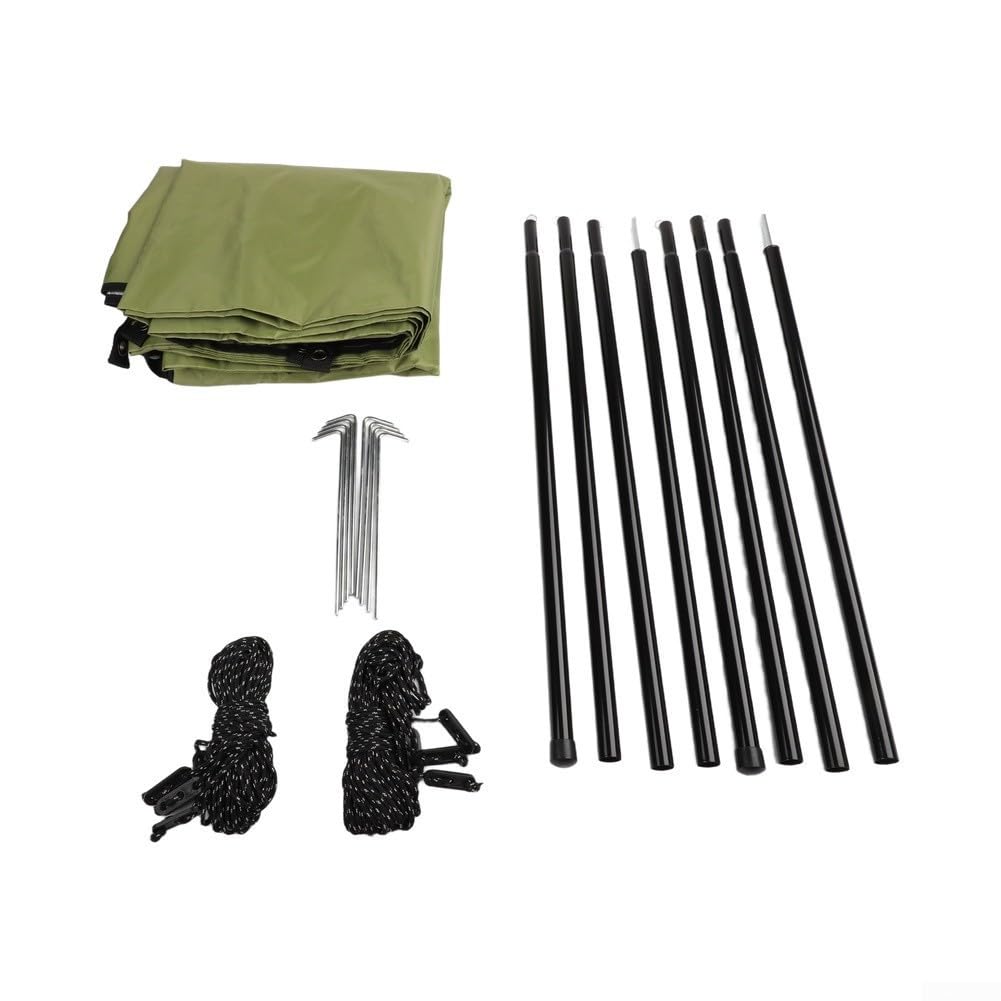 para lona Protectora Coche 210D Oxford para lona Protectora(green 440x200cm)