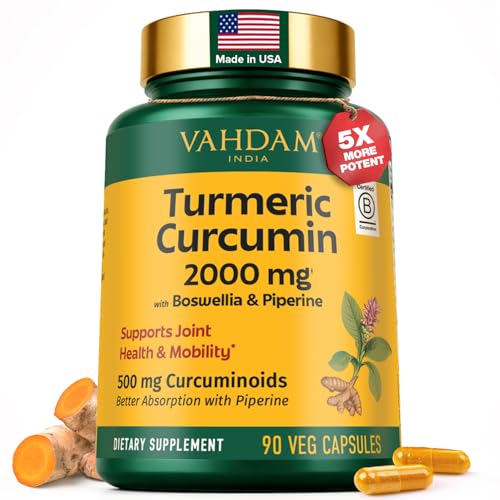 VAHDAM Turmeric Curcumin Supplement 2000mg