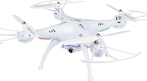 Drone sin cabeza UFO con cámara HD WiFi Syma X5SW-V3 FPV Explorers2 24Ghz 4CH 6-Axis Gyro RC Quadcopter de Cheerwing blanco