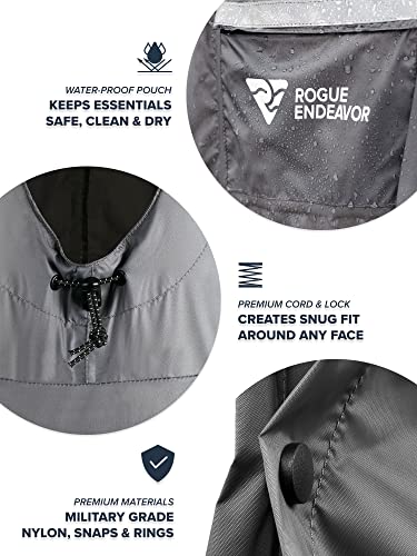 Rogue Endeavor® Premium Rain Poncho & Mesh Carrying Bag4