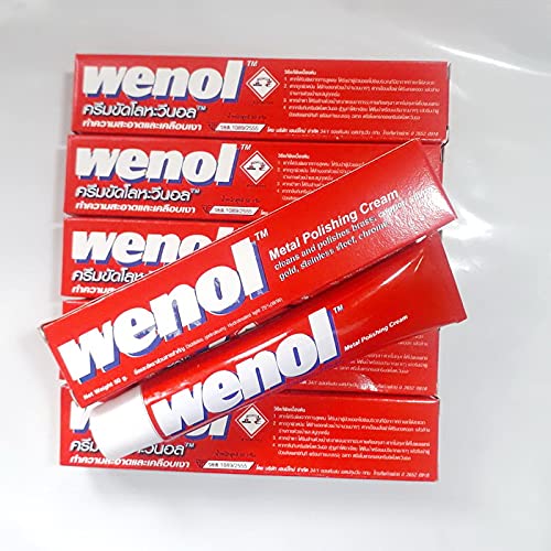 Wenol Metal Polish Shiner con Protección de Superficie 50 g pack de 6 miniatura 2