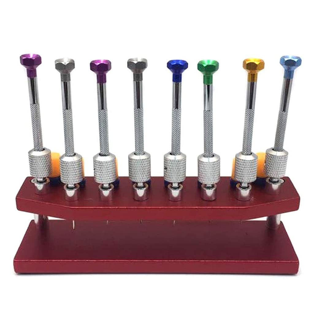LIUZIKUN Watch Screwdrivers with Metal Stand Tool for Watch Repair Watch Screwdriver Set Watchmakers Screwdrivers Set