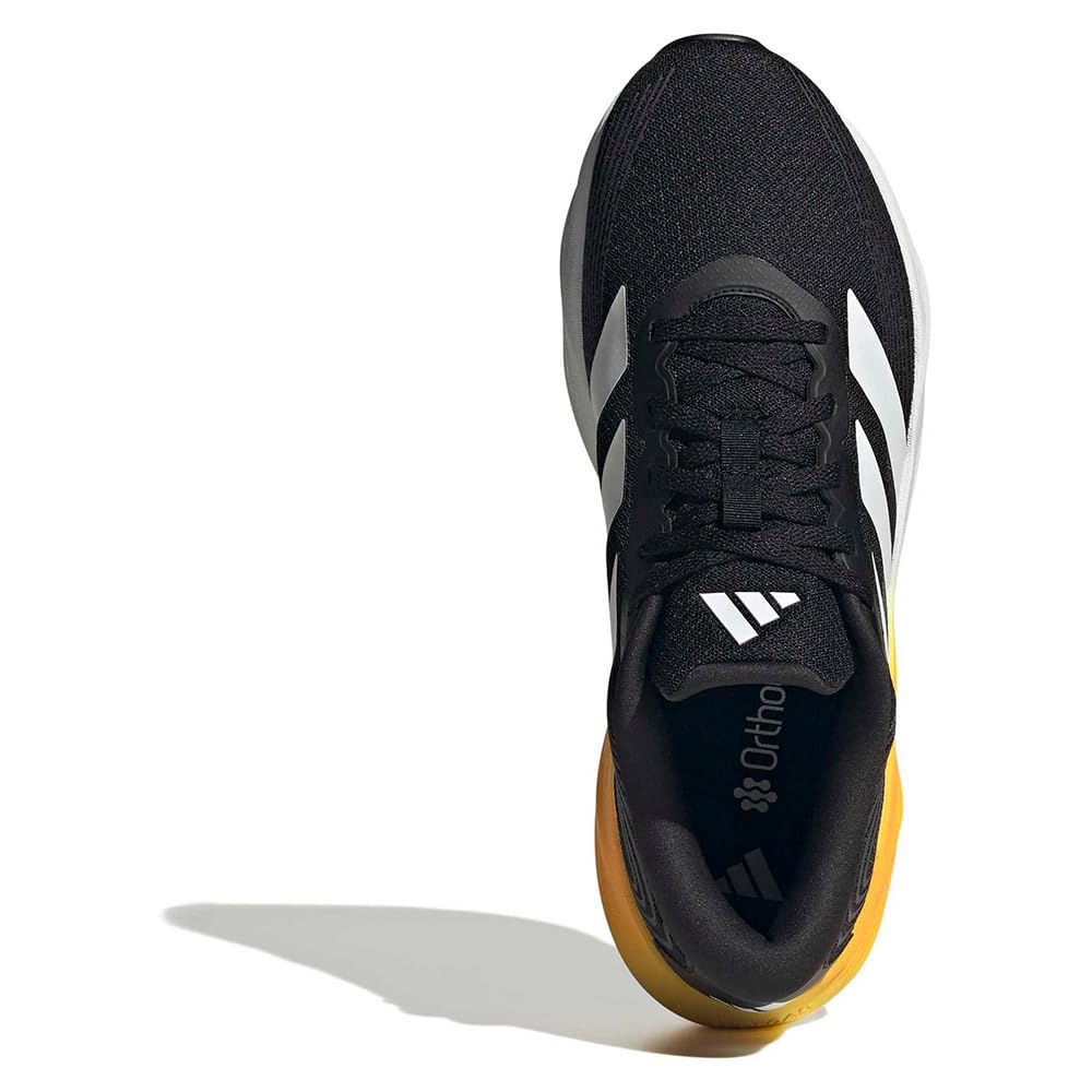 adidas Scarpe Sneakers Uomo Running Galaxy 8 M Jogging Running Nero Bianco Giallo