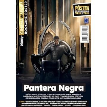 Capa do livro Pantera Negra - Arte A - Superpôster Cinema e Séries