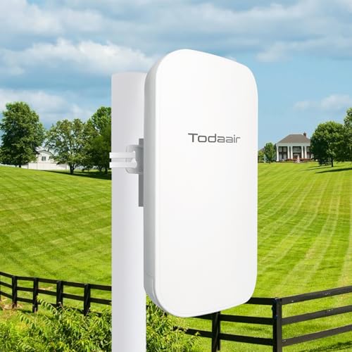 2025 Outdoor WiFi Extender?WiFi Booster | AI Watchdog | Repeater&AP Mode?IP65 Weatherproof | Up to 1200Mbps Dual Band WiFi Repeater