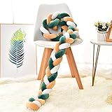 Queta Protector de Cabeza para Cuna Trenzado, Cuna Bebe Para