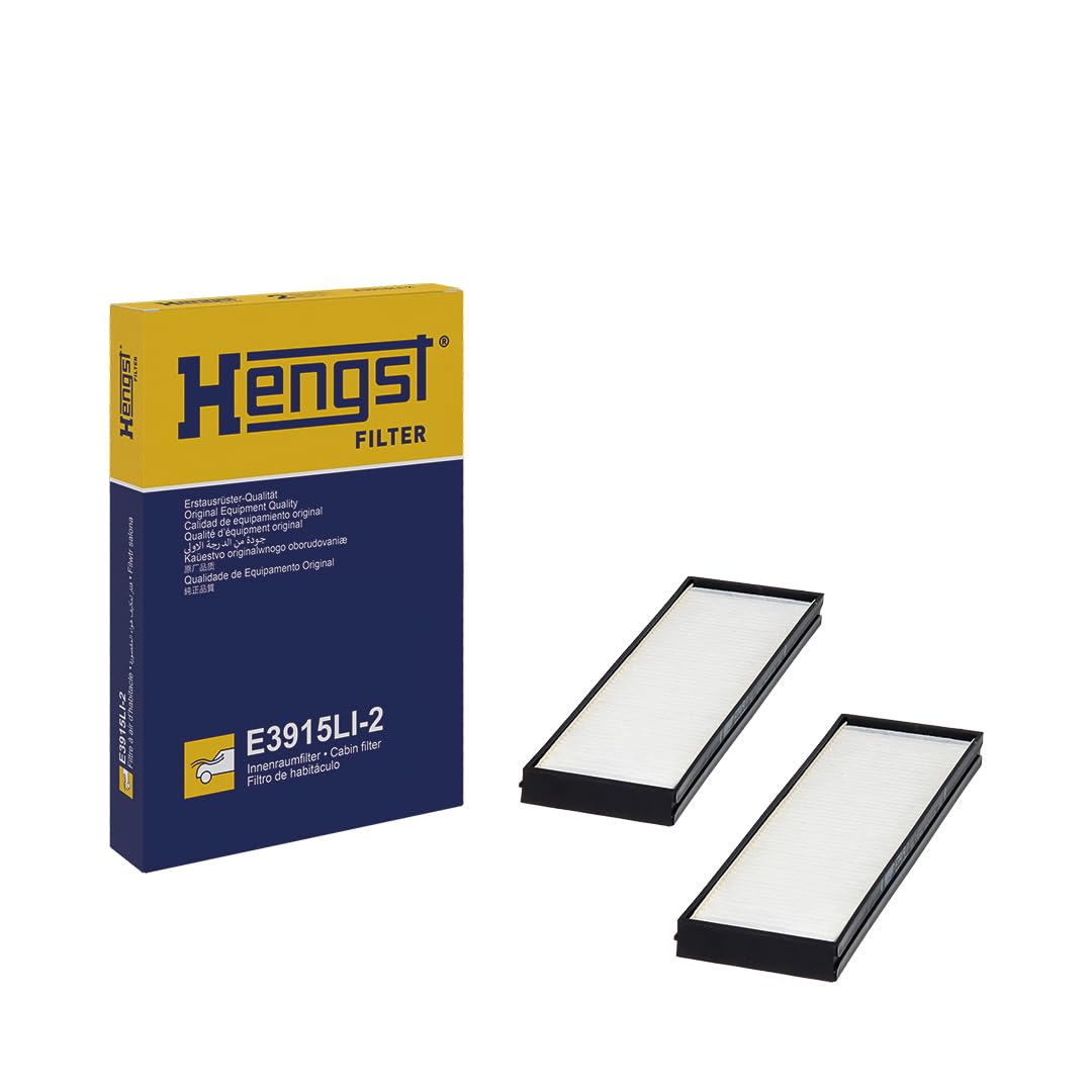 Hengst E3915LI-2 Cabin Air Filter, Set of 2