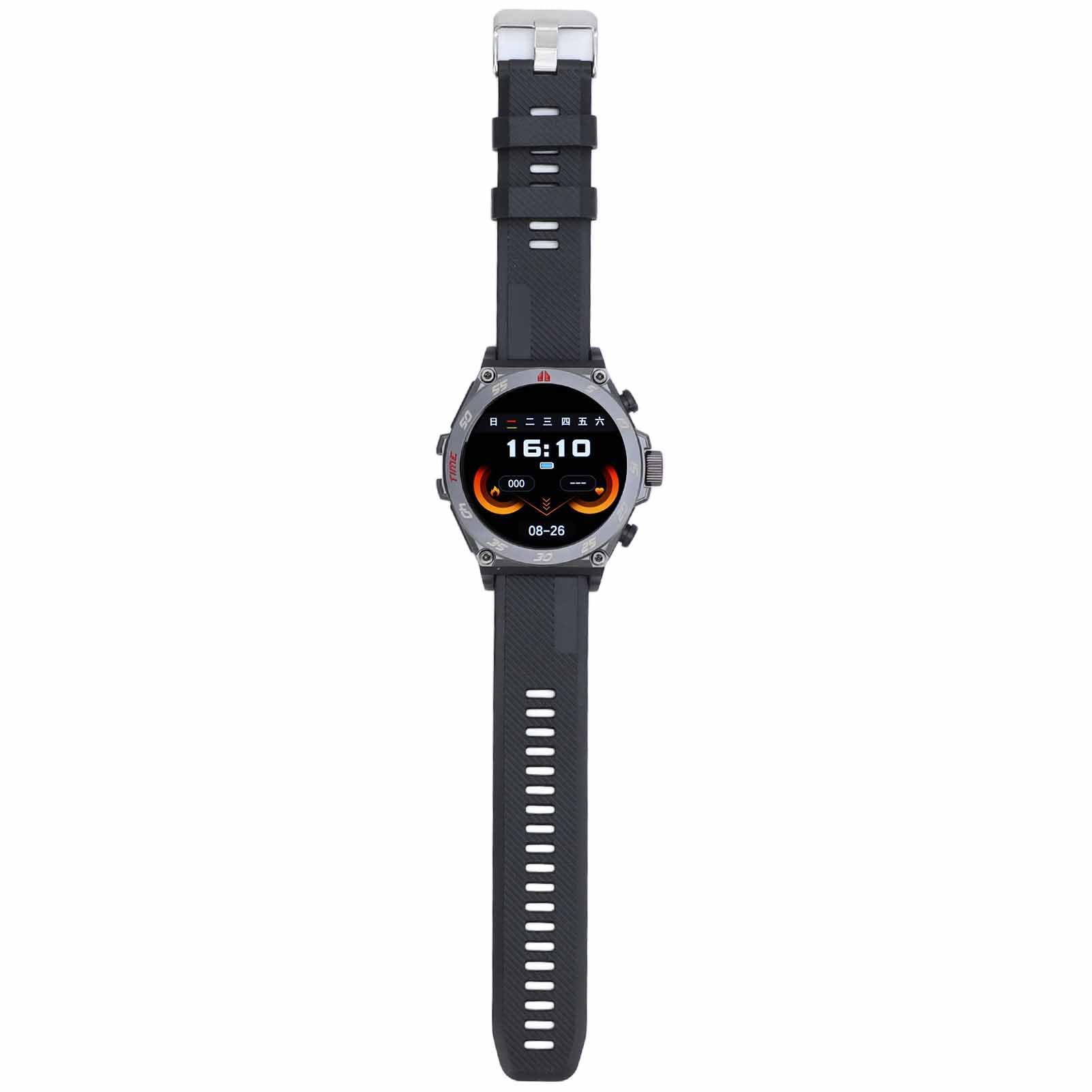 Cocoarm Smart Watch con Auricolari, Pagamento Offline, 1.53in (BLACK)