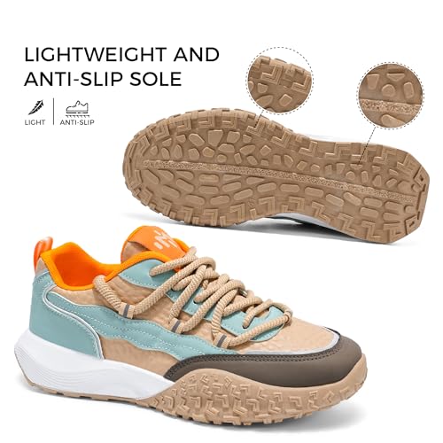 Chunky Sneakers for Women & Men - Fashion Athletic Walking Shoes Unique Color Block Design |Comfortable & Stylish3