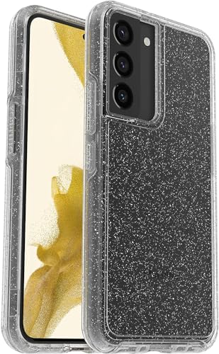 OtterBox Galaxy S22 Symmetry Series Case - STARDUST (GLITTER/CLEAR), Ultra-Sleek, Wireless Charging Compatible, Raised Edges Protect Camera & Screen - image 4