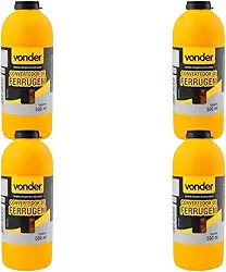 KIT 4 UNIDADES - VONDER CONVERTEDOR DE FERRUGEM 500ML