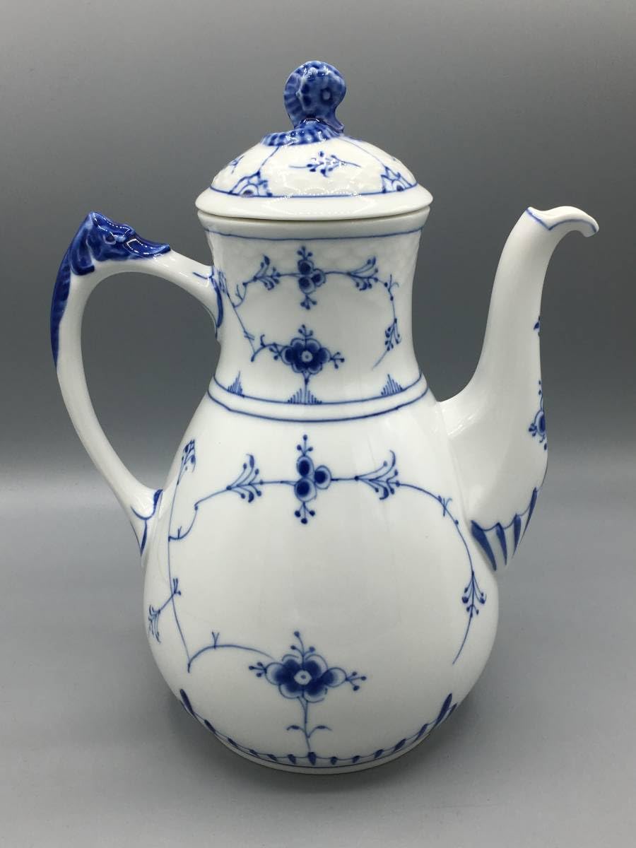 ビングオーグレンダール　コーヒーポット　ブルーフルーテッド Amazon | ビングオーグレンダール B&G ブルーフルーテッド コーヒー