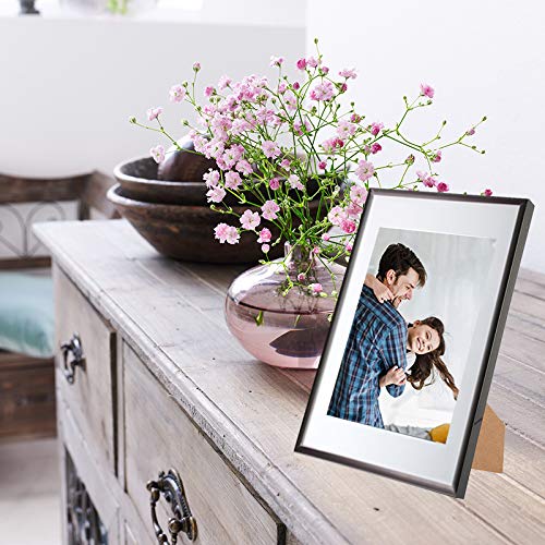 Set di 3 portafoto Galeria A4 grigio antracite