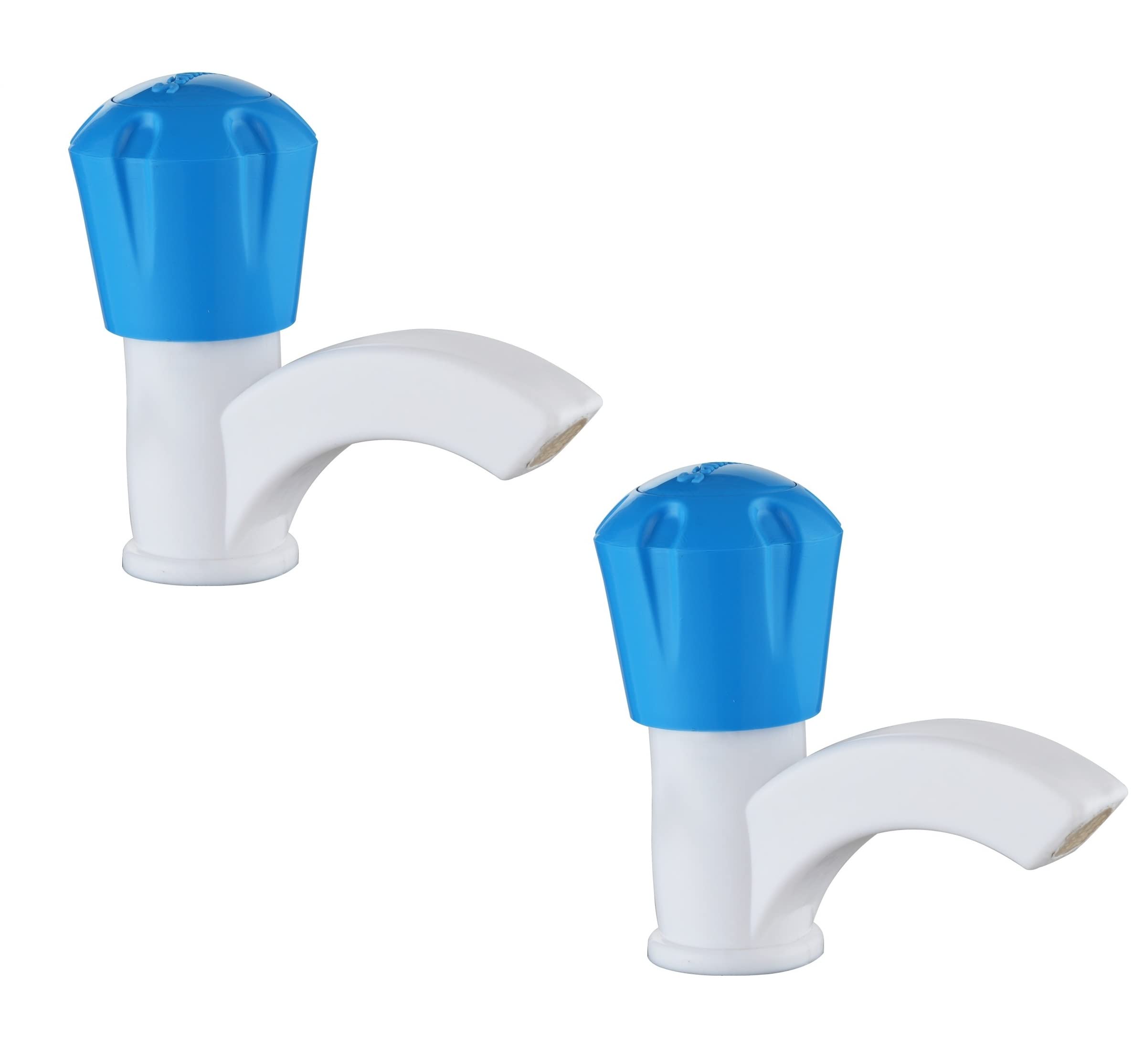 See full amazon price history chart for SanituF BLS-103 Pillar Cock 100% PTMT || Bliss Series Bathroom Faucet || Hot & Cold Easy Flow Water Pillar Tap (Blue-White) | (Pack of 2) SanituF BLS-103 Pillar Cock 100% PTMT || Bliss Series Bathroom Faucet || Hot & Cold Easy Flow Water Pillar Tap (Blue-White) | (Pack of 2) (B0BS1JHZHV) Amazon Price History, Amazon Price Tracker