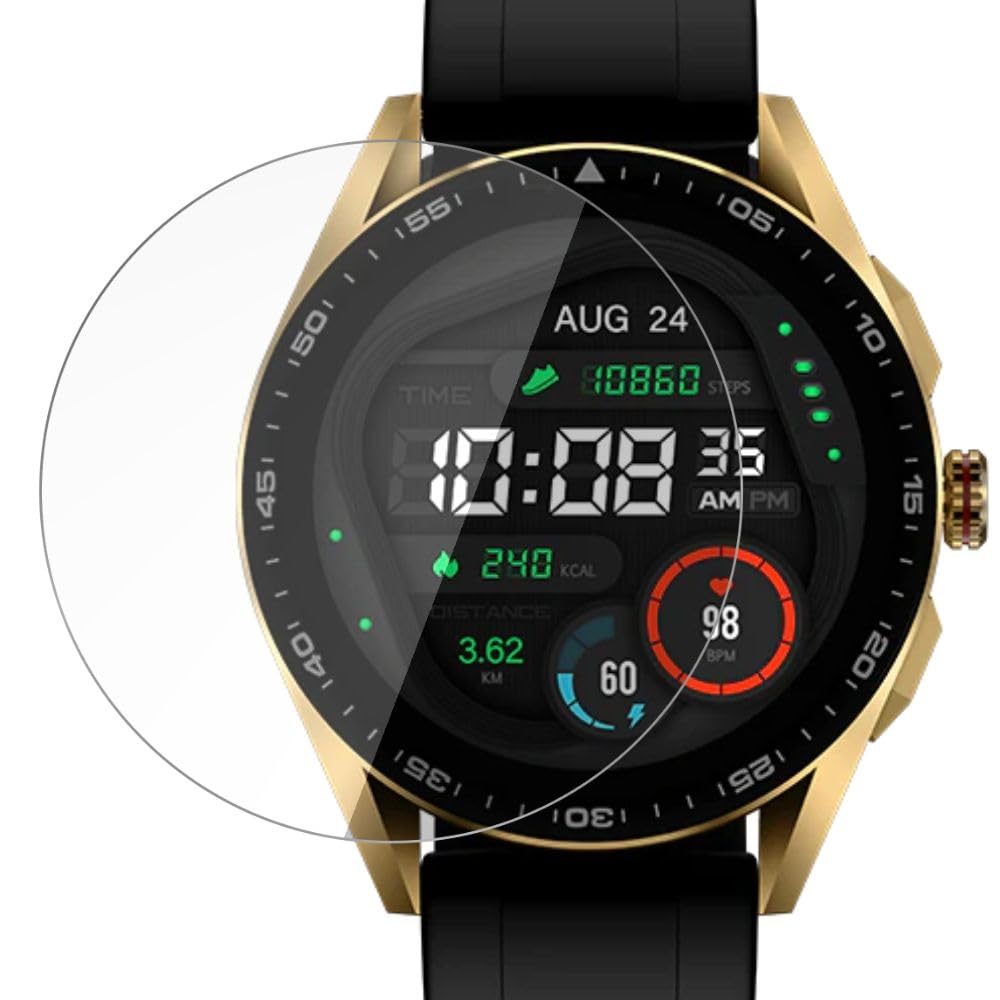 FCS smart watch screen guard for Fire Boltt Invincible Plus | Ultrathin 0.33mm 9H anti shock flexible screen protector | Edge to Edge Coverage | Pack of 5 (B0BYWZQG8T) Amazon Price History, Amazon Price Tracker