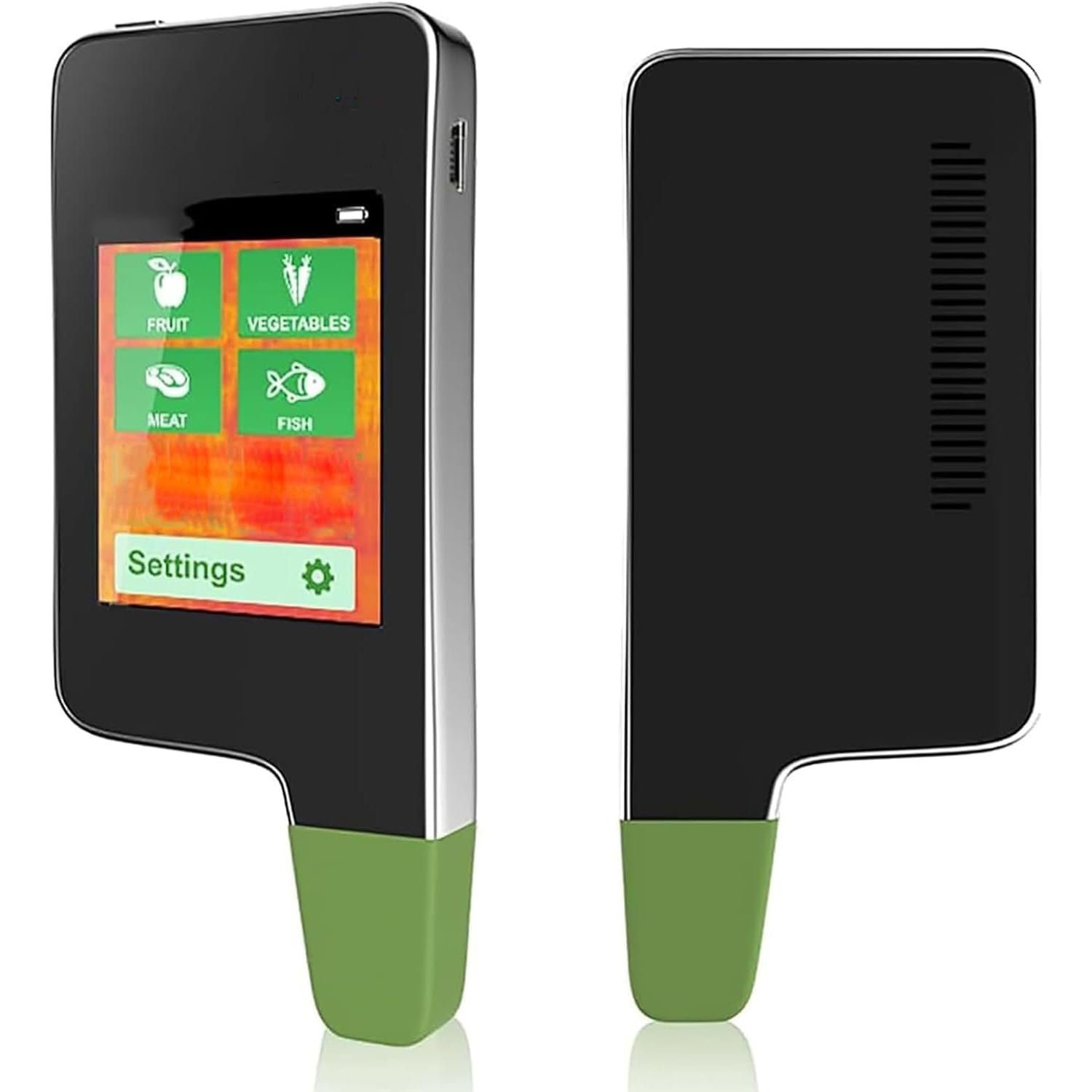 Tester di Nitrati Alimentari, Testando Frutta E Verdura E Carne E Pesce, con Sonde di Rilevamento Doppie, Mostra I Risultati del Test dei Nitrati Entro 3 Secondi, Piccolo Errore, per La Casa