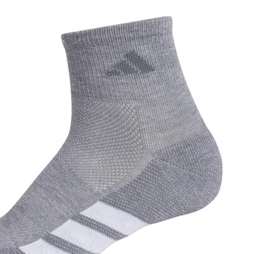 Image of adidas Women's All Day Training Socks 3 Pairs | 3-Pack, Targeted Cushioning, Arch Support, Breathable Moisture-Wicking, Reinforced Heel & Toe, All-Day Comfort