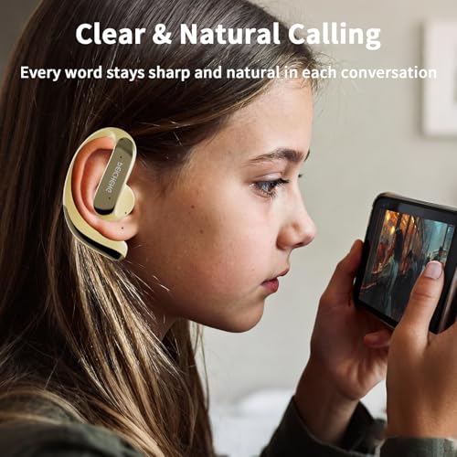 Image of PEICHENG Wireless Bluetooth Earphones Earbuds Headphone Ear Bud for Sports Travel Business Learning (Skin Tone)
