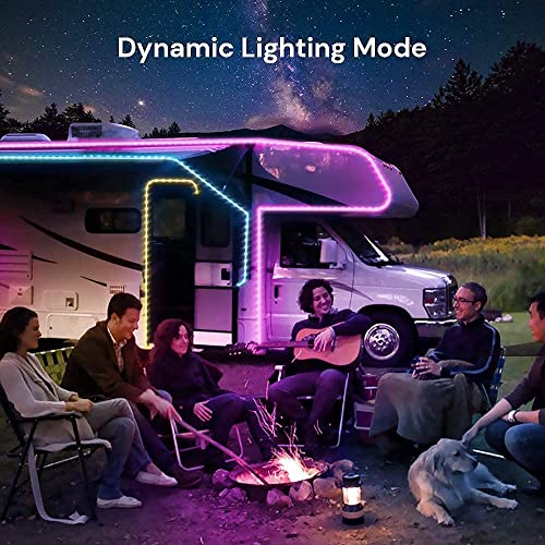 Image of GoHigh Dream 5m /16.4ft Smart LED Wi-Fi Strip Lights - RGB Dimmable, App & Voice Controlled, Music Sync - Ideal for Home Decor, Parties & Ambiance - Alexa & Google Assistant Compatible