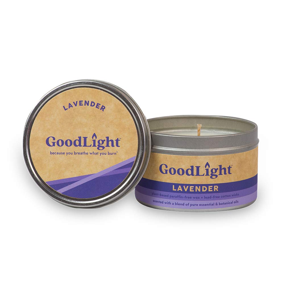 GOODLIGHT Lavender Travel Candle, 6 OZ