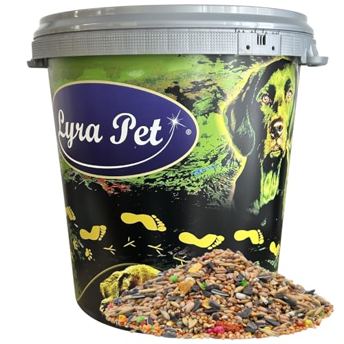 Lyra Pet 10 kg Nymphensittichfutter Großsittichfutter in 30 L Tonne