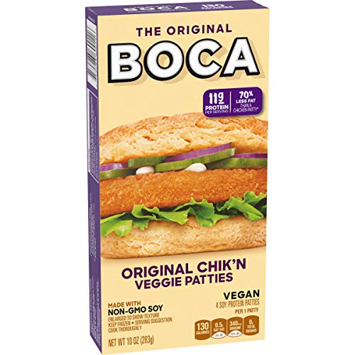 Boca Burger, Original Chik'N 4 Count, 10 Ounce