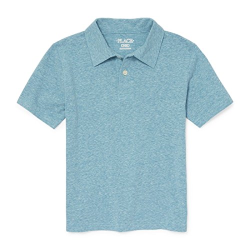 Image of The Children's Place Boys' Short Sleeve Uniform Polo Shirt
