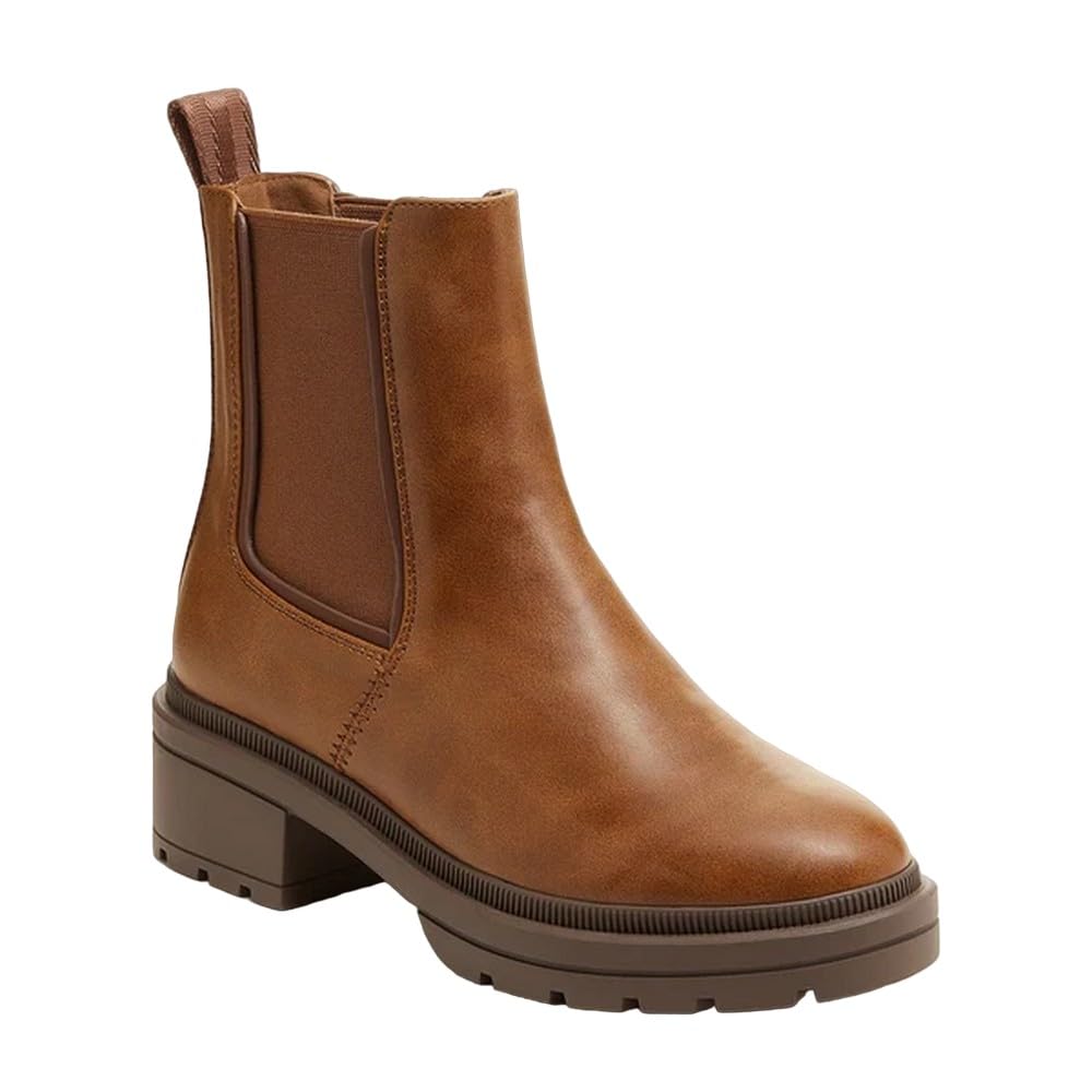 Rocket Dog Damen Iggie Chelsea Boots in Schwarz, cognac, 36 EU