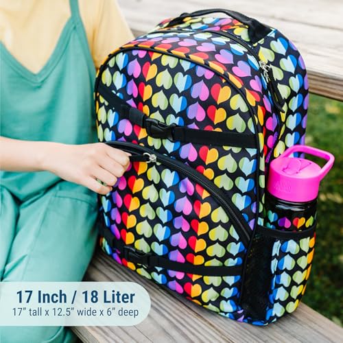 Image of Wildkin 15 inch Kids Backpack for School & Travel - Durable, Padded, Multiple Pockets, Boys & Girls Ages 5-10