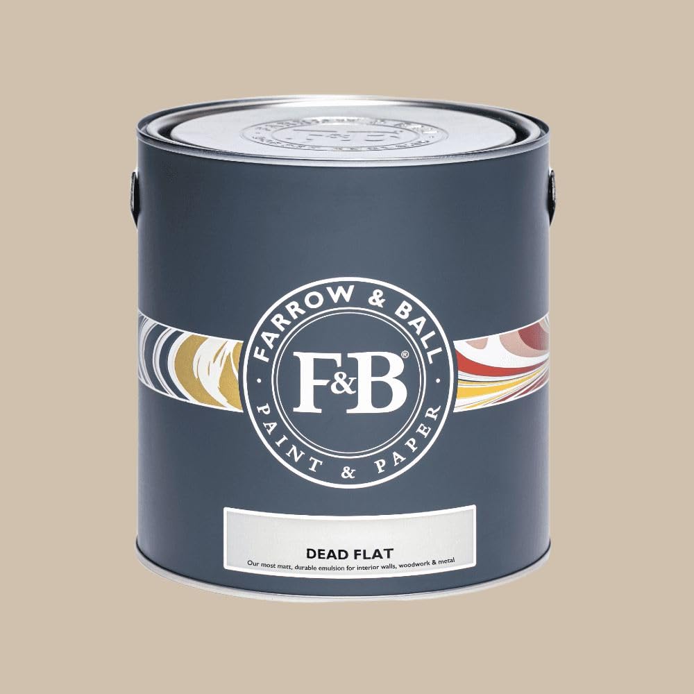 Paint Stop Mixed Colour Farrow & Ball Dead Flat 264 Oxford Stone 2.5L